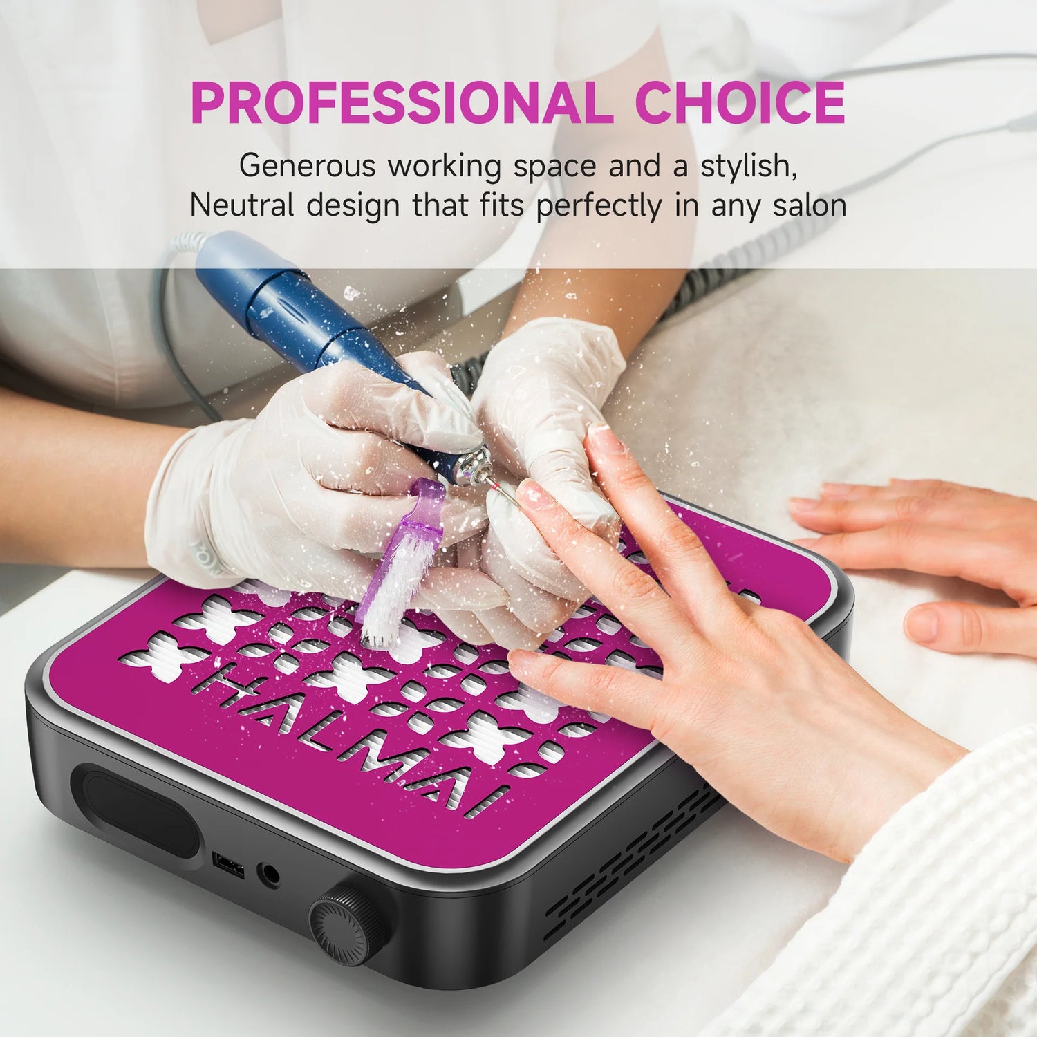 HA-1C100 Aspirateur de Poussière pour Ongles