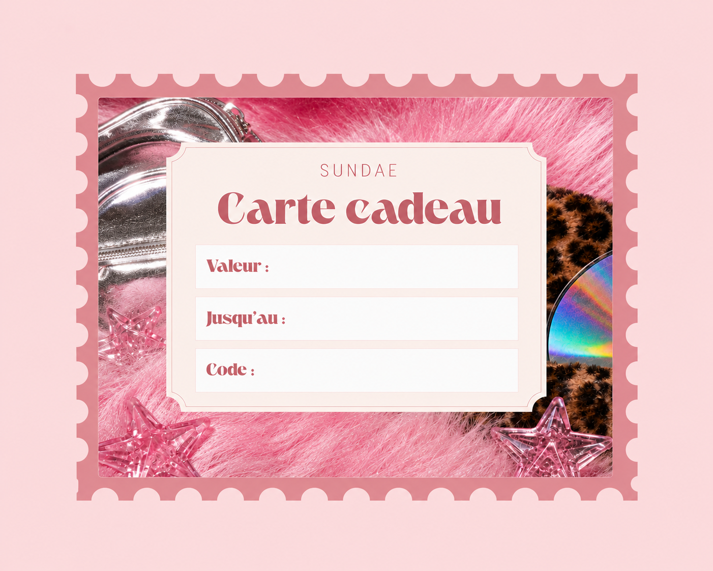 Carte Cadeau SUNDAE — Produits & Prestations